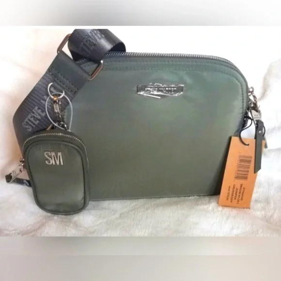 NWT Steve Madden Green Crossbody Bag - Picture 1 of 7